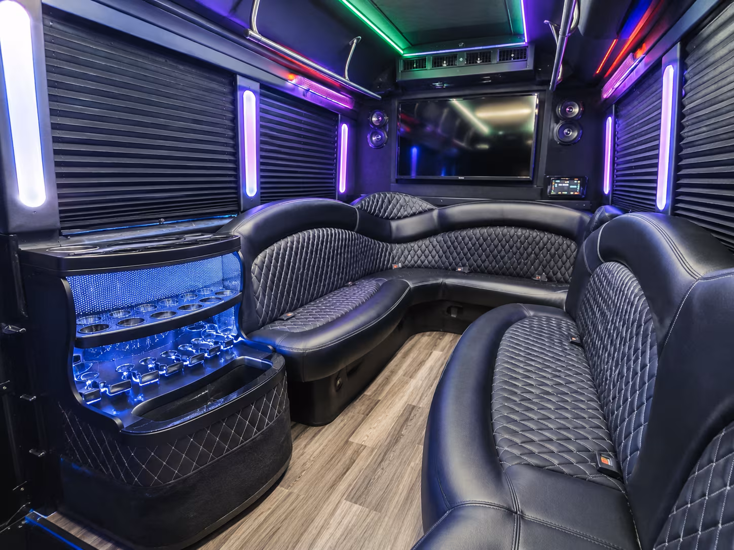 affordable seattle prom party bus prices split across your group